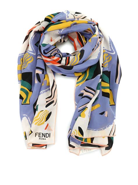 fendi silk scarf replica|fendi silk scarf for sale.